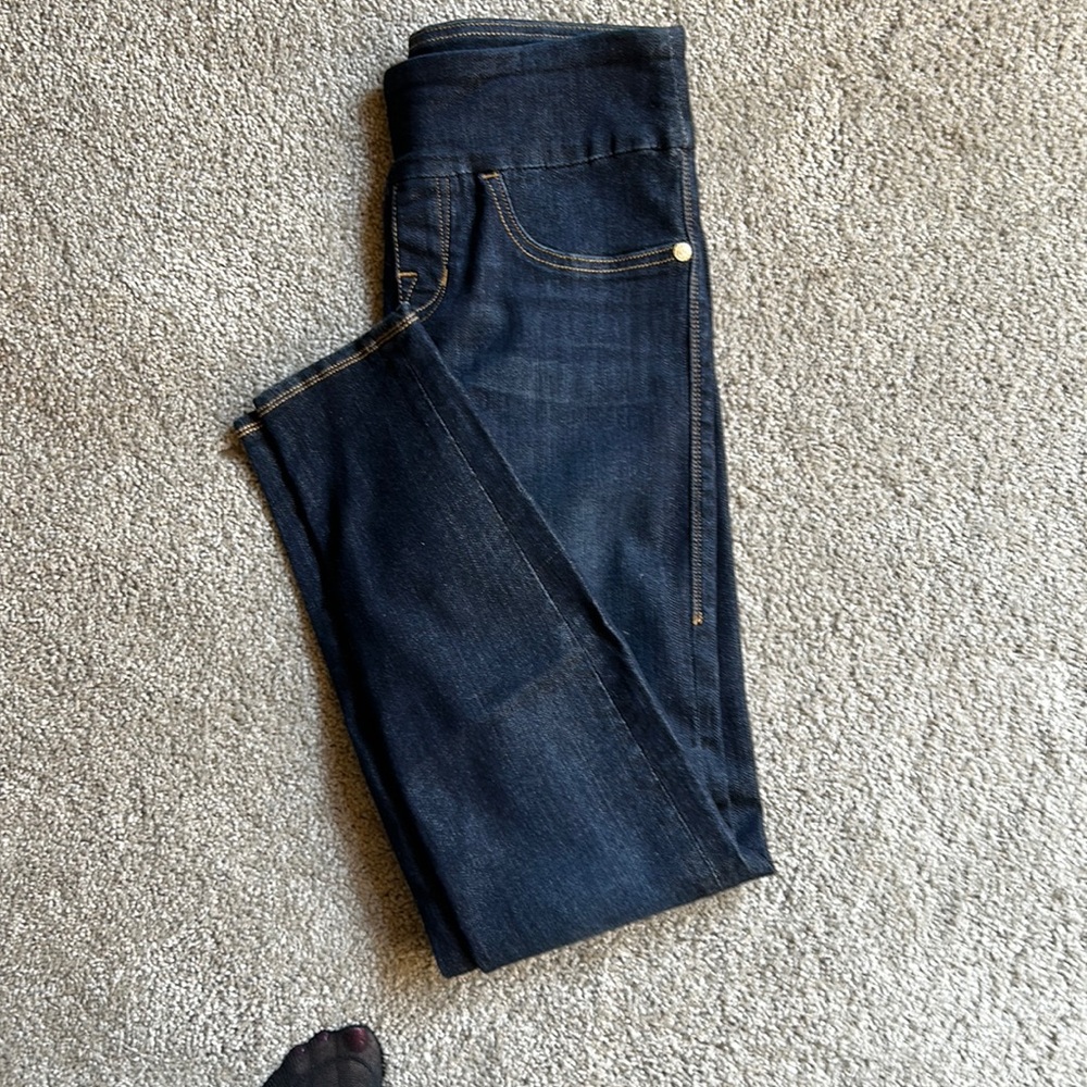 Dark denim legging